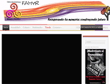 Tablet Screenshot of memoriayrepublica.org